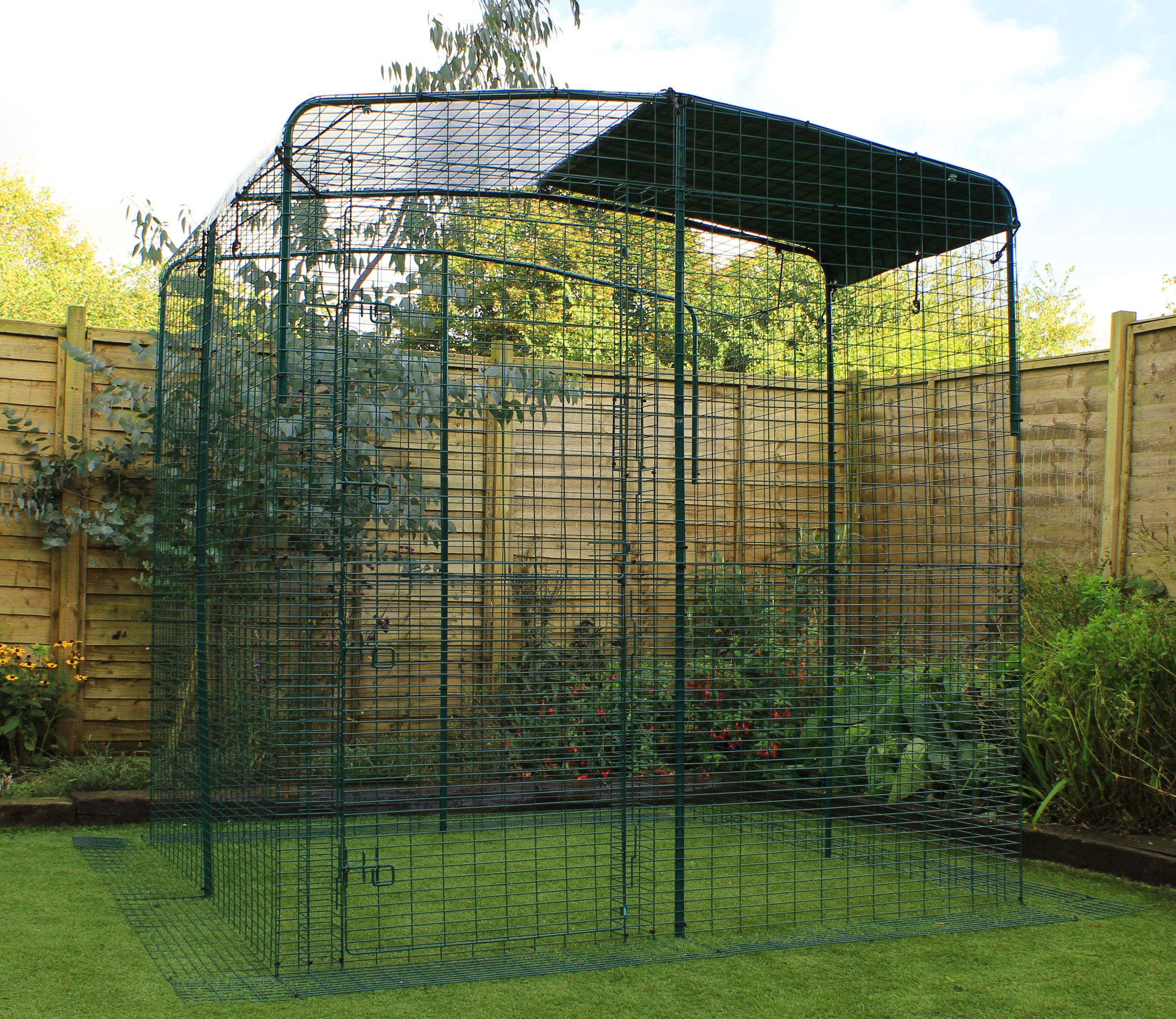 Combi Tarp for Walk in Chicken Run 6ft Twin Pack Omlet