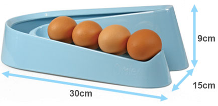 The Egg Ramp™ dimensions.