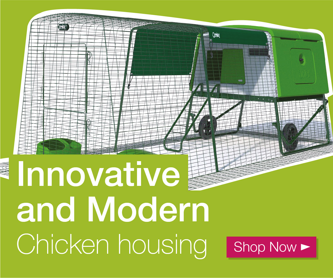 Innovative and modern chicken housing