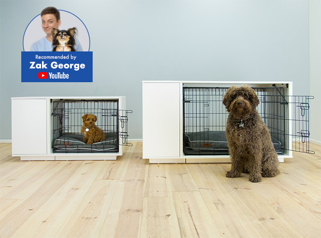 Elegantly designed, the Fido Nook will compliment your home while providing your dog with their own space