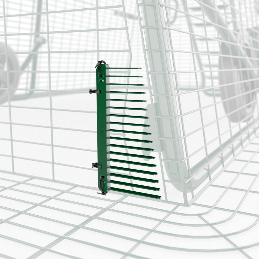 Wheel Arm Track Guard for Eglu Cube | Omlet