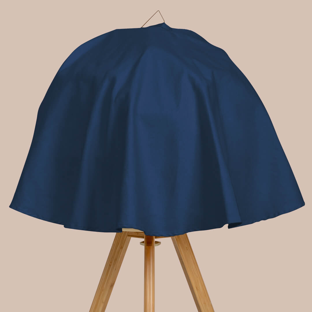 Geo Bird Cage Night Cover Midnight Blue Omlet