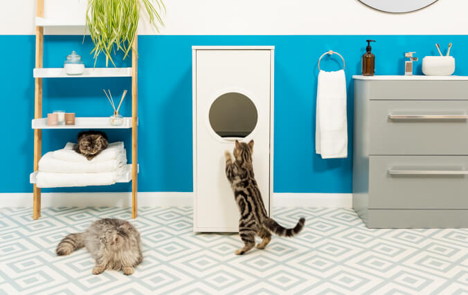 Maya Cat Litter Box Furniture