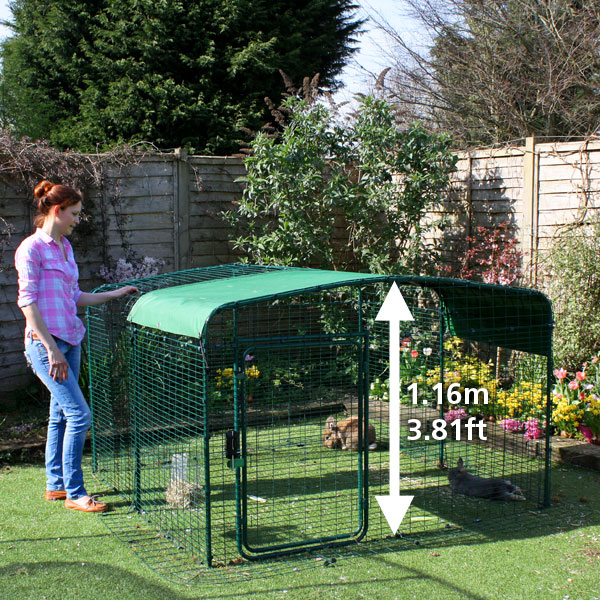 The Low-Rise and Outdoor Rabbit Run with dimensions