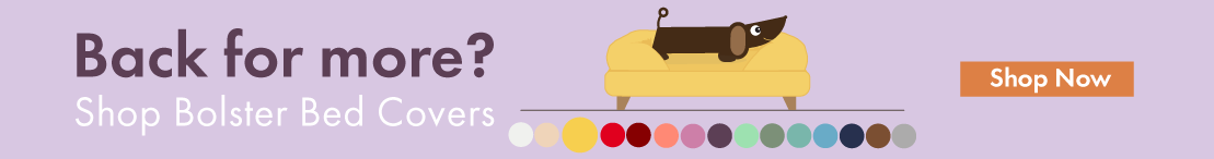 Bolster Bed Accessory Banner