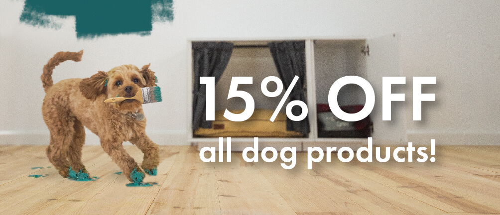 15% OFF All Dog Products