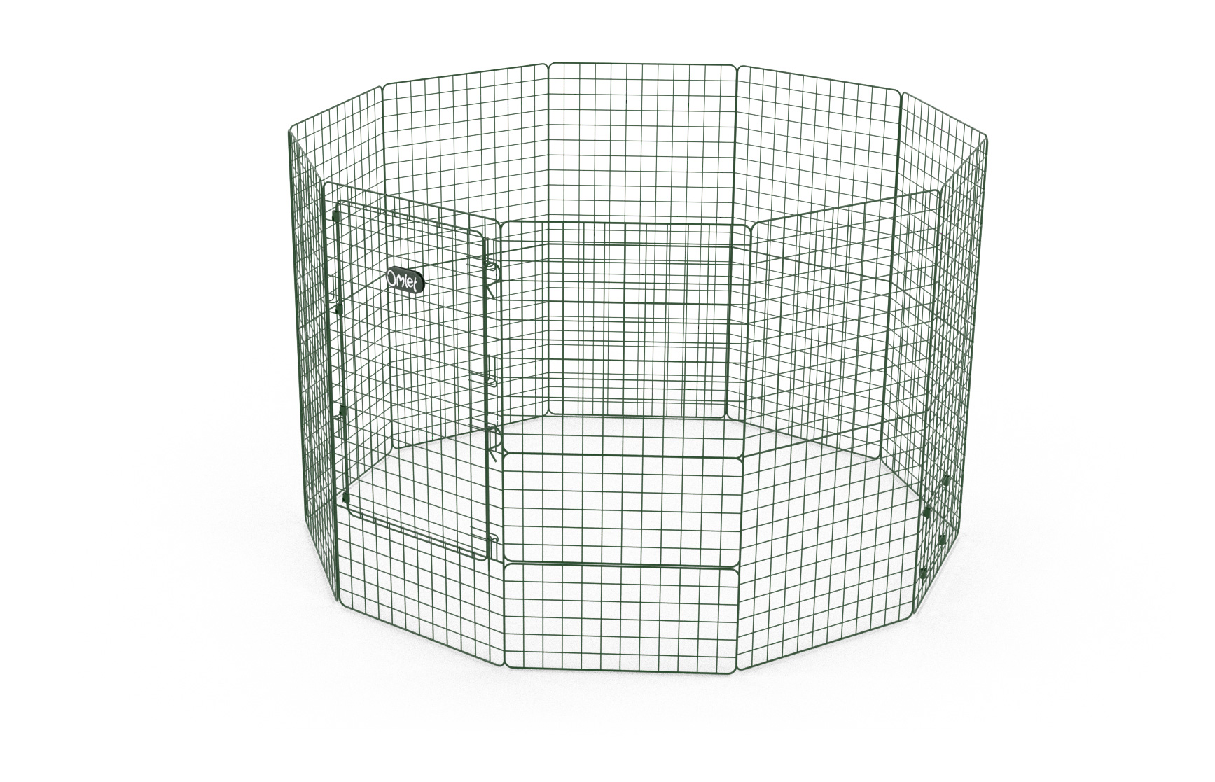 Carve pac PET　SIDE ZIP UGUISU Zippi_Mesh_Playpen_Corall_for_