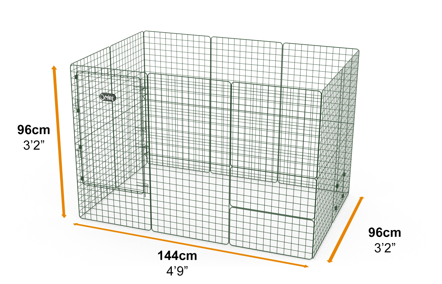 Zippi Guinea Pig Playpen Starter Pack - Double Height | Omlet