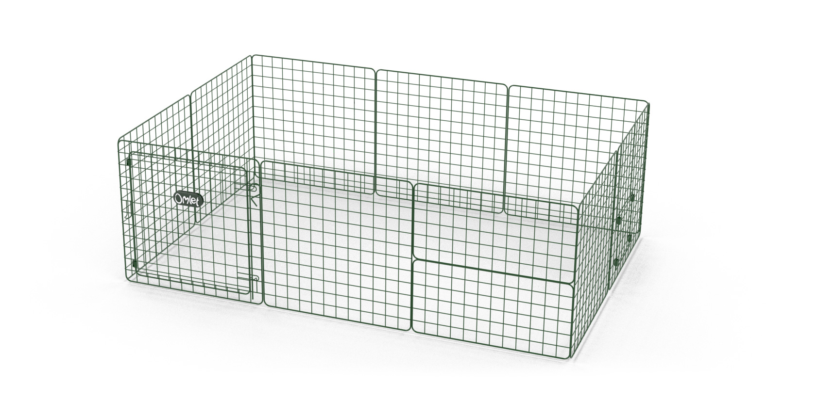 Carve pac PET　SIDE ZIP UGUISU Zippi Guinea Pig Playpen Starter Pack - Single Height | Omlet