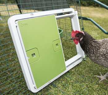 The Autodoor works on all types of chicken enclosure