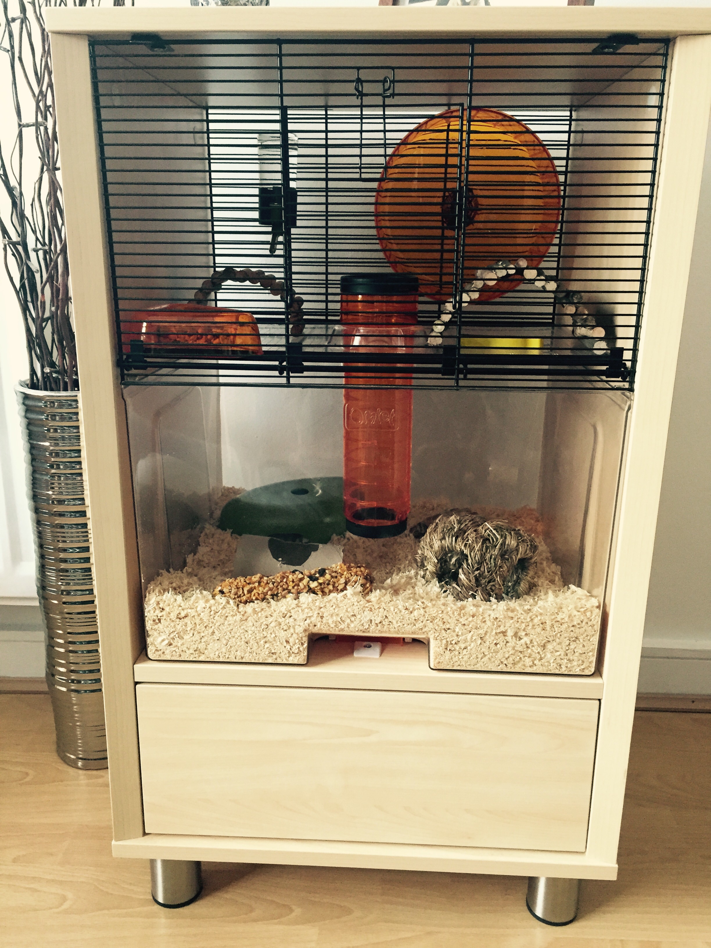 Qute Hamster and Gerbil Cage Hamsters and Gerbils Omlet