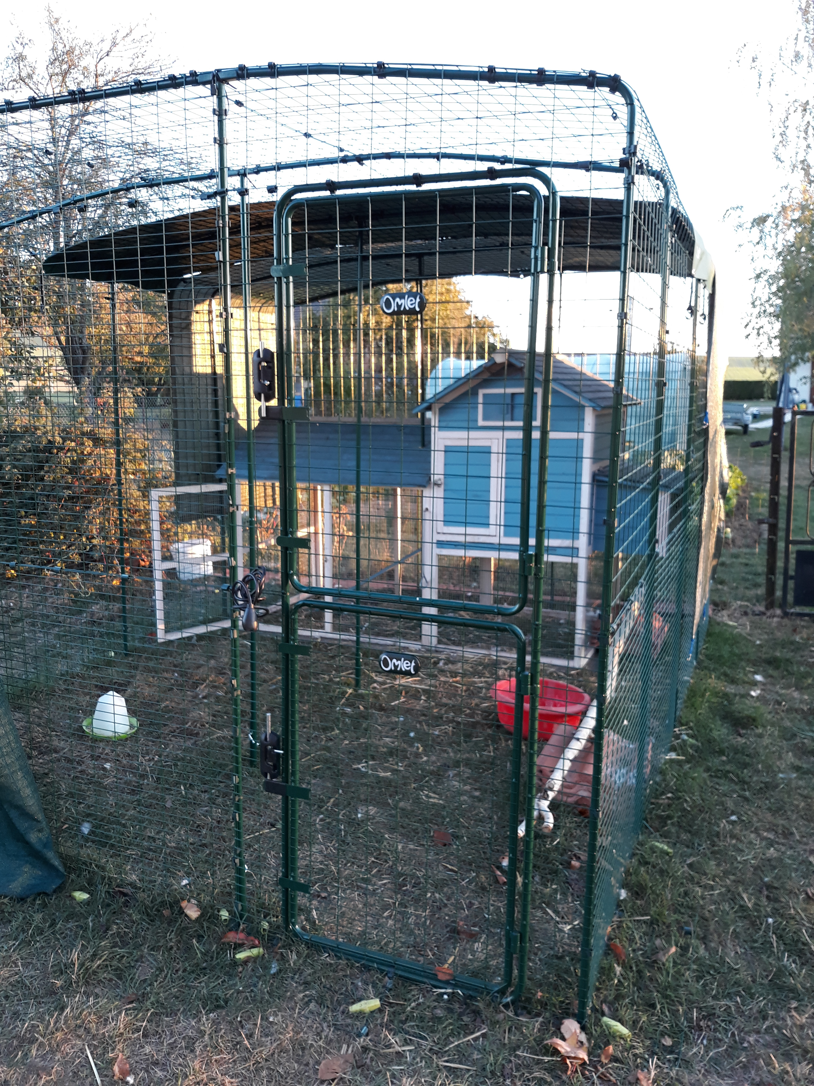 Walk in Chicken Run Large Outdoor Chicken Enclosure