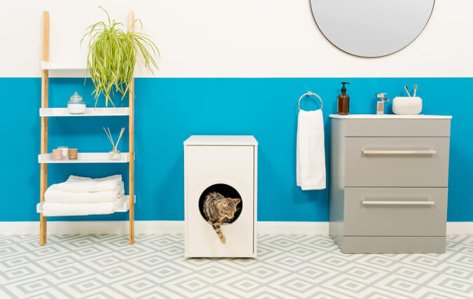 Maya Cat Litter Box Furniture