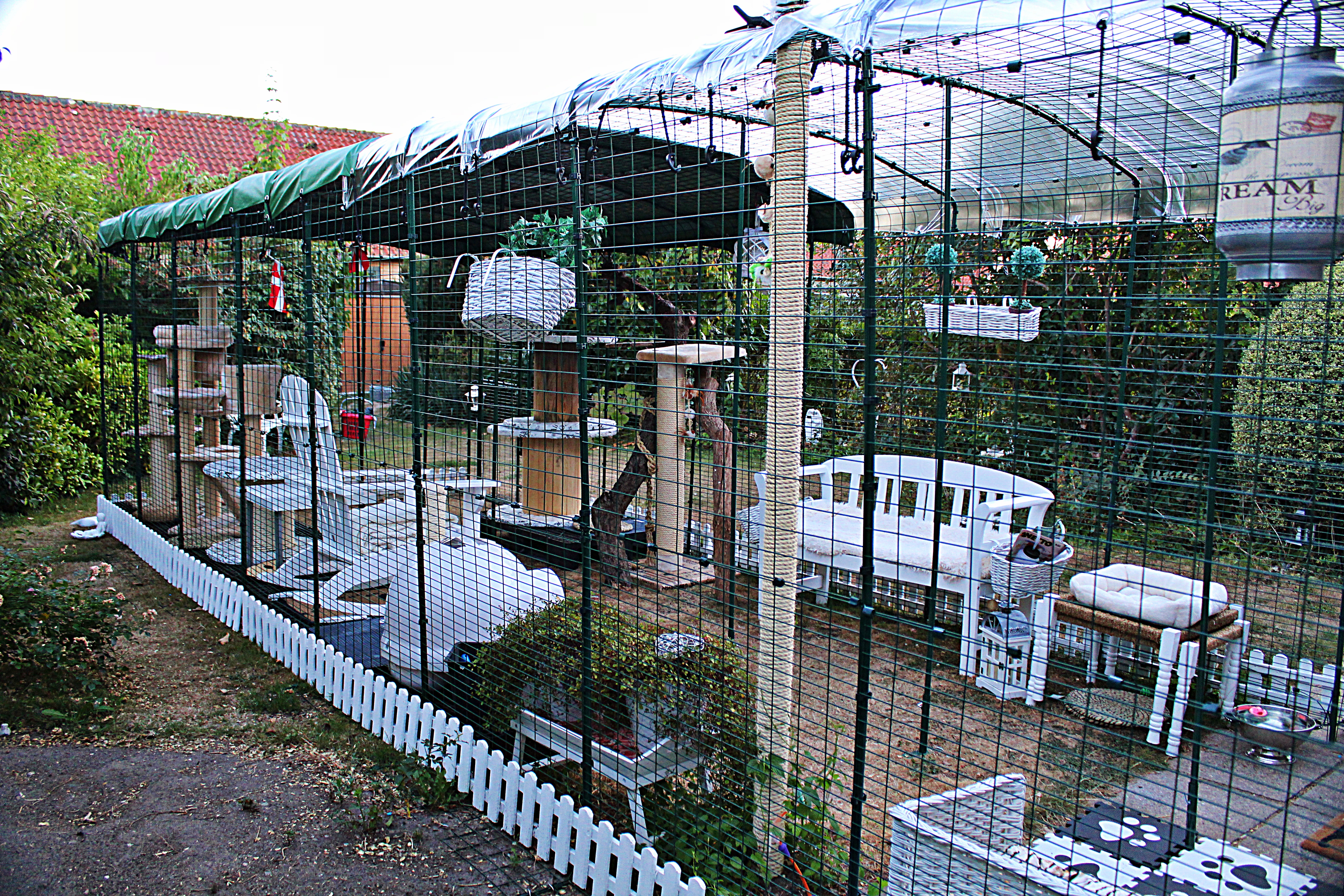 Outdoor Cat Run Large Spacious Outdoor Cat Enclosure